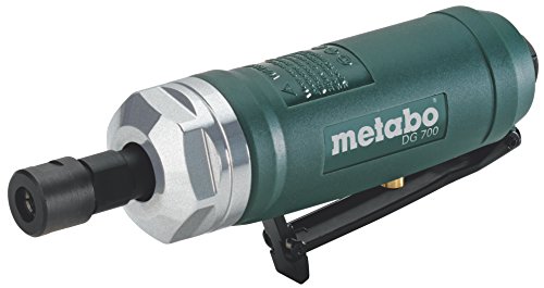 Metabo Druckluft-Geradschleifer DG 700 (601554000) Karton, Arbeitsdruck: 6.2 bar, Luftbedarf: 600 l/min, Max. Drehzahl: 22000 /min, Schwarz von metabo