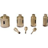 Metabo Fliesen-Diamantbohrkronen-Set "Dry", 7-teilig, M 14 Metabo Fliesen-Diamantbohrkronen-Set "Dry", 7-teilig, M 14 von Metabo