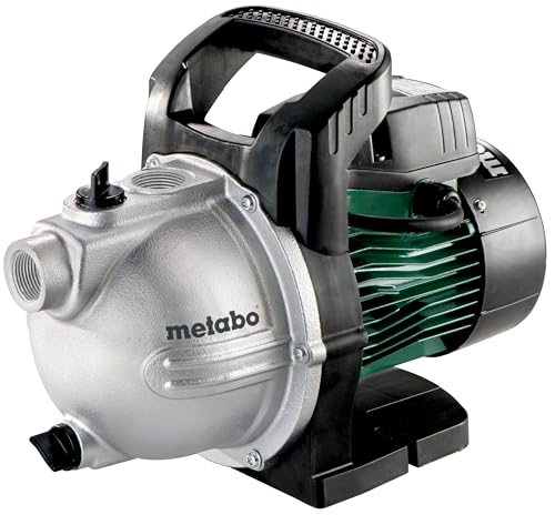 Metabo Gartenpumpe P 4000 G (600964000) Karton, Nennaufnahmeleistung: 1100 W, Max. Fördermenge: 4000 l/h, Max. Förderhöhe: 46 m von metabo