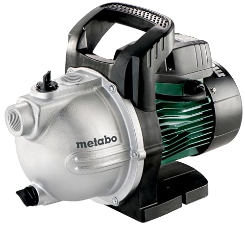 Metabo Gartenpumpe P 3300 G (600963000) Karton, Nennaufnahmeleistung: 900 W, Max. Fördermenge: 3300 l/h, Max. Förderhöhe: 45 m von metabo