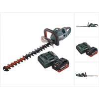 Hs 18 ltx bl 55 Akku Heckenschere 18 v 50 cm Brushless + 1x Akku 5,5 Ah + Ladegerät - Metabo von Metabo