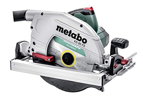 Metabo Handkreissäge KS 85 FS (Säge mit Sägeblatt ø 235 mm, 2000 W, Schnittgeschwindigkeit 55 m/s, Kabellänge 4 m, mit Koffer) 601085500 von metabo