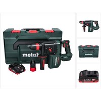 Metabo KH 18 LTX BL 28 Q Akku Bohrhammer 18 V 3 J SDS plus Brushless + 1x Akku 4,0 Ah + metaBOX - ohne Ladegerät Metabo KH 18 LTX BL 28 Q Akku Bohrhammer 18 V 3 J SDS plus Brushless + 1x Akku 4,0 Ah + metaBOX - ohne Ladegerät von Metabo