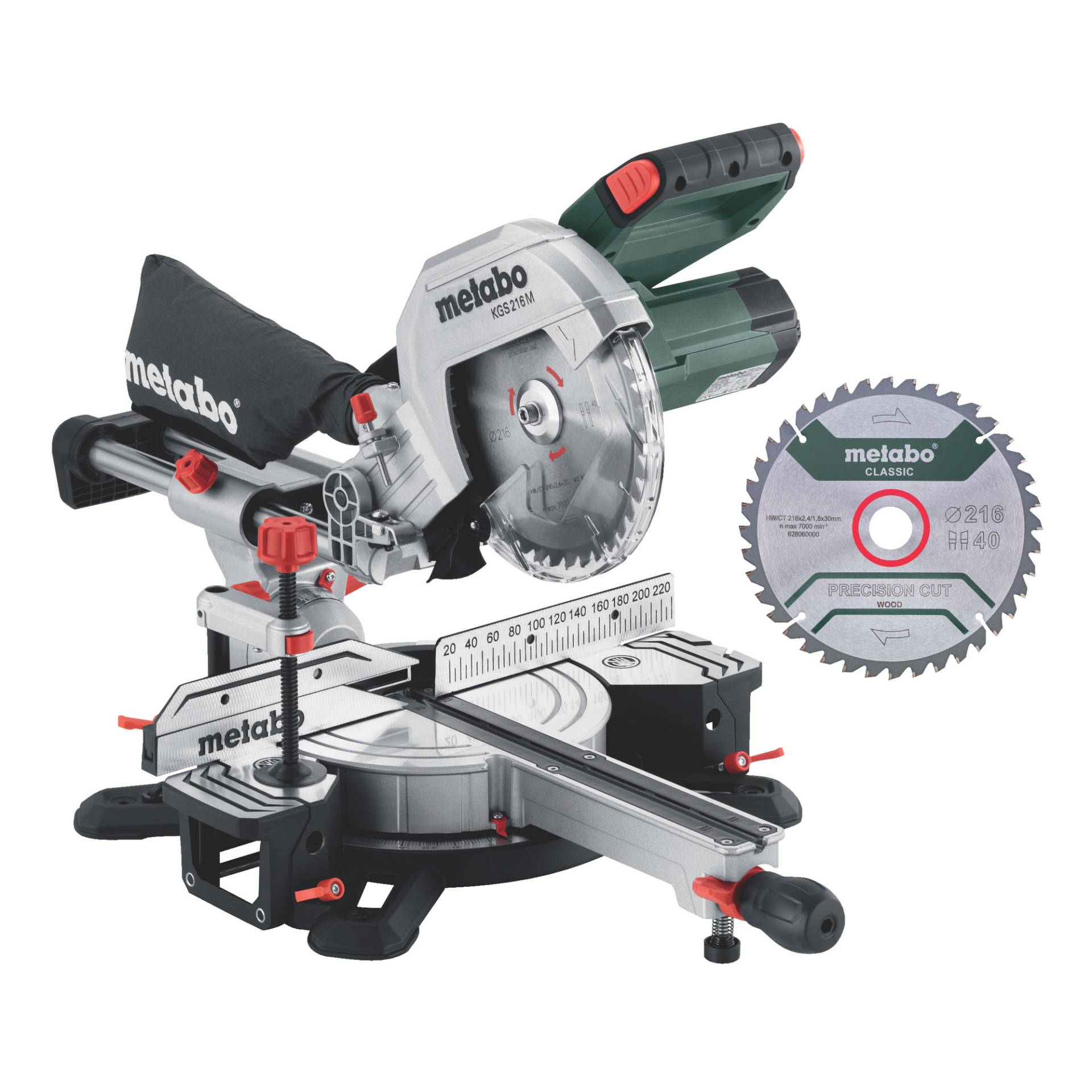 Metabo Kapp- und Gehrungssäge-Set 'KGS 216 M' 1200 W Metabo Kapp- und Gehrungssäge-Set 'KGS 216 M' 1200 W von Metabo