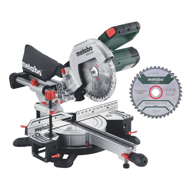 Metabo Kapp- und Gehrungssäge-Set 'KGS 216 M' 1200 W von Metabo