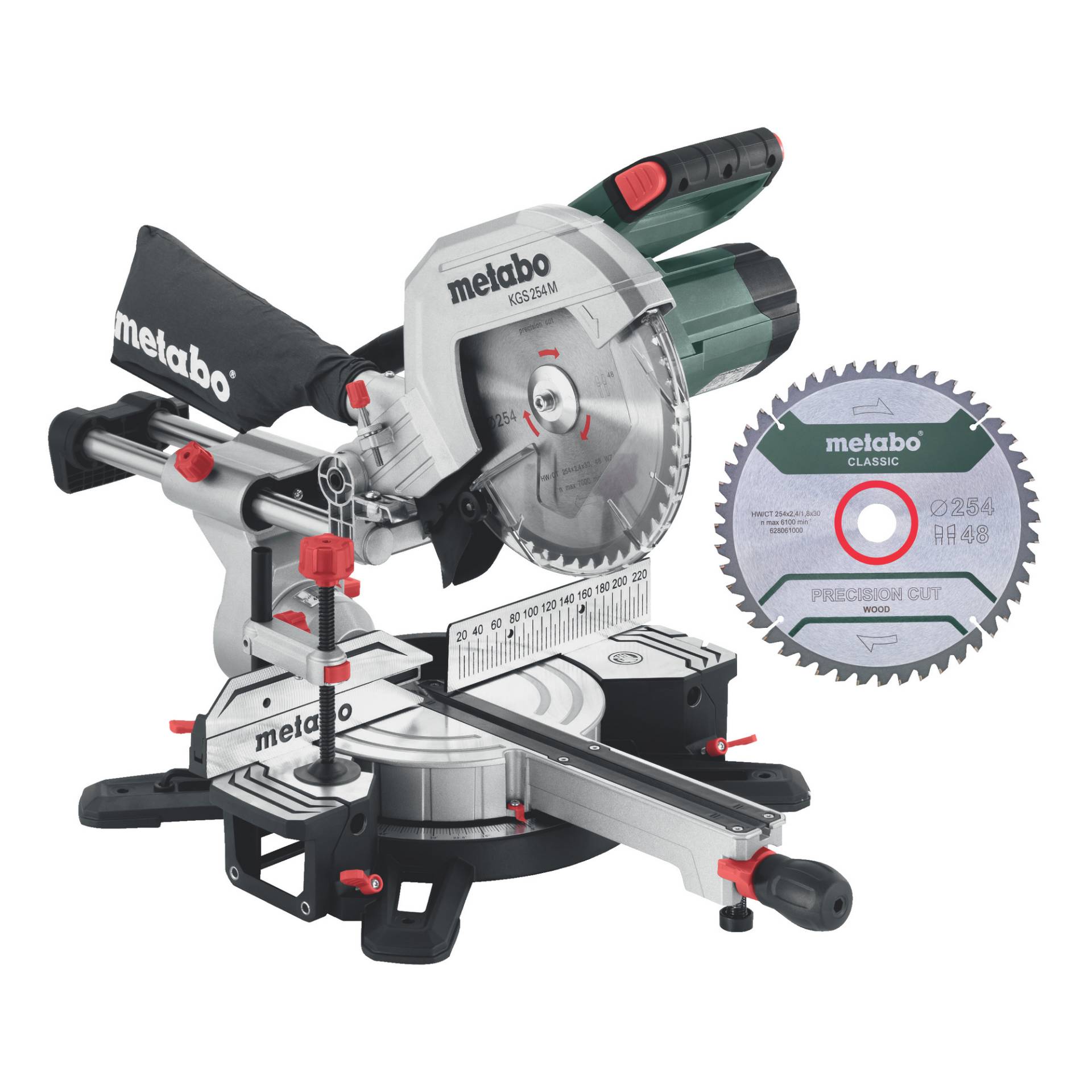 Metabo Kapp- und Gehrungssäge-Set 'KGS 254 M' 1450 W Metabo Kapp- und Gehrungssäge-Set 'KGS 254 M' 1450 W von Metabo