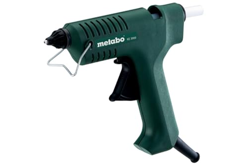 Metabo Klebepistole KE 3000 (618121000) Karton, Klebestick-Ø: 11 mm, Max. Klebeleistung: 18 g/min, Aufheizzeit: ca. 6 min von metabo