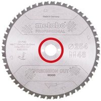 Sägeblatt Metabo precision cut wood professional 254x30, Z48 wz 5Grad neg. von Metabo