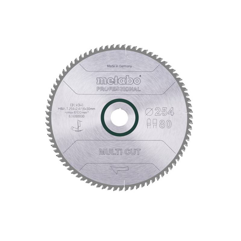 Metabo Kreissägeblatt 'Multi Cut Professional' 254 x 2,4 x 30 mm von Metabo