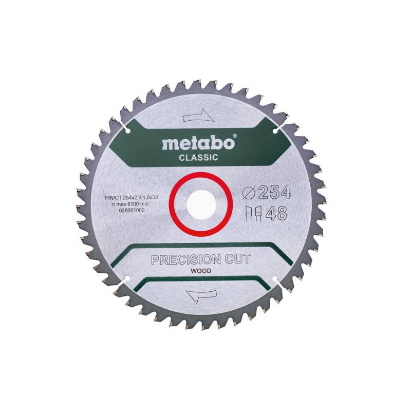 Metabo Kreissägeblatt 'Precision Cut Wood Classic' 254 x 2,4 x 30 mm von Metabo