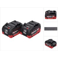 Metabo LiHD Akkupack Set 2x 18 V 10,0 Ah CAS System ( 2x 625549000 ) von Metabo