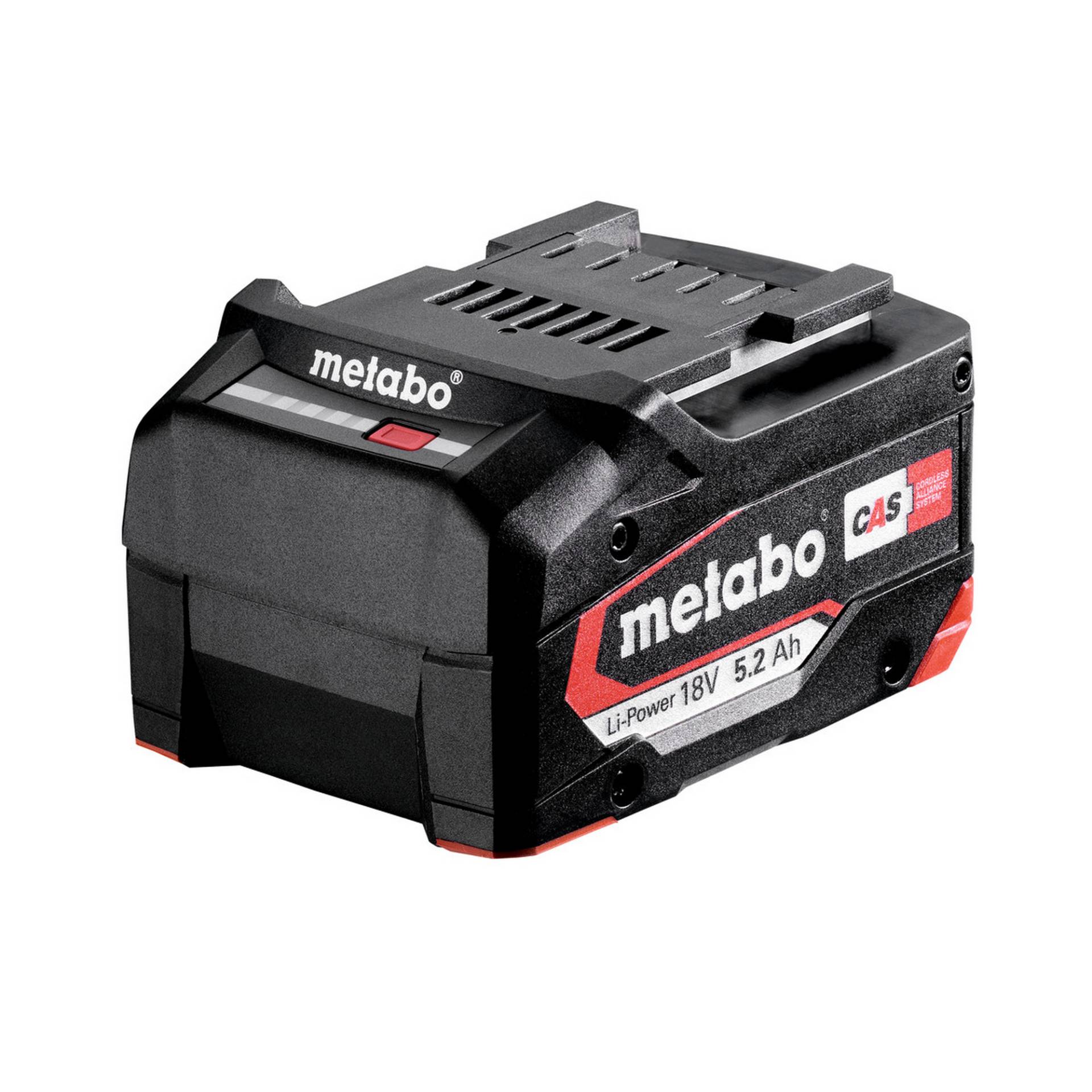 Metabo Lithium-Ionen Akku 18 V 5,2 Ah Metabo Lithium-Ionen Akku 18 V 5,2 Ah von Metabo