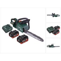 Metabo MS 36-18 LTX BL 40 Akku Kettensäge 36 V ( 2x 18 V ) 40 cm 22 m/s Brushless + 2x Akku 10,0 Ah + Ladegerät von Metabo