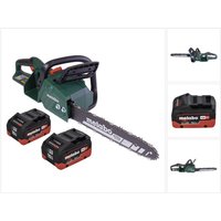 Metabo MS 36-18 LTX BL 40 Akku Kettensäge 36 V ( 2x 18 V ) 40 cm 22 m/s Brushless + 2x Akku 10,0 Ah - ohne Ladegerät von Metabo