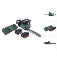 Metabo MS 36-18 LTX BL 40 Akku Kettensäge 36 V ( 2x 18 V ) 40 cm 22 m/s Brushless + 2x Akku 5,5 Ah + Doppel Ladegerät von Metabo