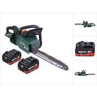 Metabo MS 36-18 LTX BL 40 Akku Kettensäge 36 V ( 2x 18 V ) 40 cm 22 m/s Brushless + 2x Akku 5,5 Ah - ohne Ladegerät von Metabo
