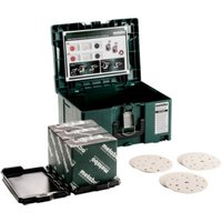 Metabo metaBOX Schleifmittel-Set "multi-hole", Ø 150 mm, Serie "professional", für Farbe, Lacke Metabo metaBOX Schleifmittel-Set "multi-hole", Ø 150 mm, Serie "professional", für Farbe, Lacke von Metabo