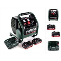 Metabo Power 160-5 18 LTX BL OF Akku Kompressor 18 V 8,0 bar Brushless + 2x LiHD Akkupack 4,0 Ah + Ladegerät Metabo Power 160-5 18 LTX BL OF Akku Kompressor 18 V 8,0 bar Brushless + 2x LiHD Akkupack 4,0 Ah + Ladegerät von Metabo
