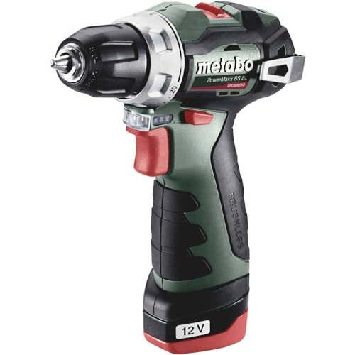 metabo PowerMaxx BS BL 601721500 Akku-Bohrschrauber 12 V 2 Ah Li-Ion inkl. 2. Akku von metabo