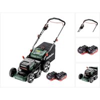 Metabo RM 36-18 LTX BL 46 Akku Rasenmäher 36 V ( 2x 18 V ) 46 cm Brushless + 2x Akku 5,5 Ah - ohne Ladegerät von Metabo