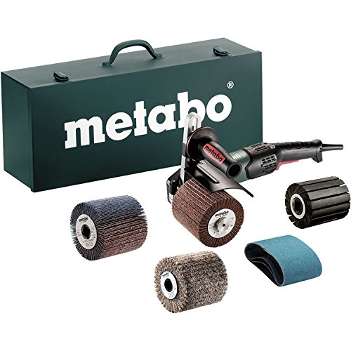 Metabo SE 17-200 RT Set Satiniermaschine, 602259500, im Stahlblech-Tragkasten von metabo