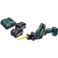 Metabo - sse 18 ltx Compact Akku Reciprosäge Säbelsäge 18 v 13 mm + 2x Akku 4,0 Ah + Ladegerät Metabo - sse 18 ltx Compact Akku Reciprosäge Säbelsäge 18 v 13 mm + 2x Akku 4,0 Ah + Ladegerät von Metabo