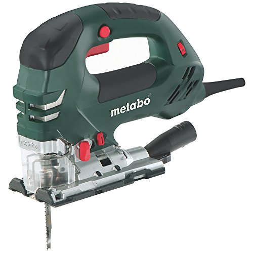 Metabo Stichsäge STEB 140 Plus (601404500) metaBOX 145, Nennaufnahmeleistung: 750 W, Abgabeleistung: 420 W, Schnitttiefe Holz: 140 mm von metabo