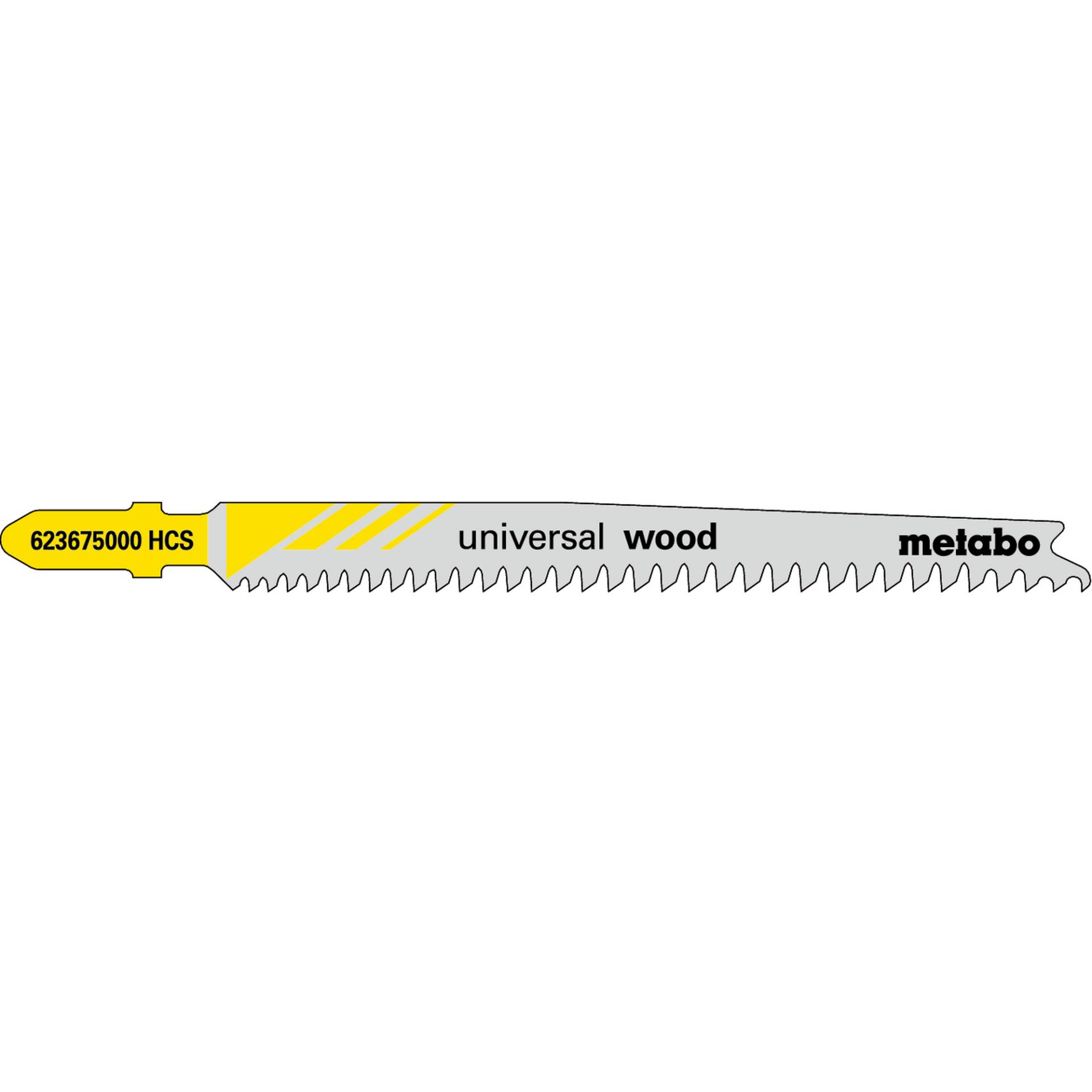 Metabo Stichsägeblätter 'Universal Wood' 91 mm 5 Stück Metabo Stichsägeblätter 'Universal Wood' 91 mm 5 Stück von Metabo