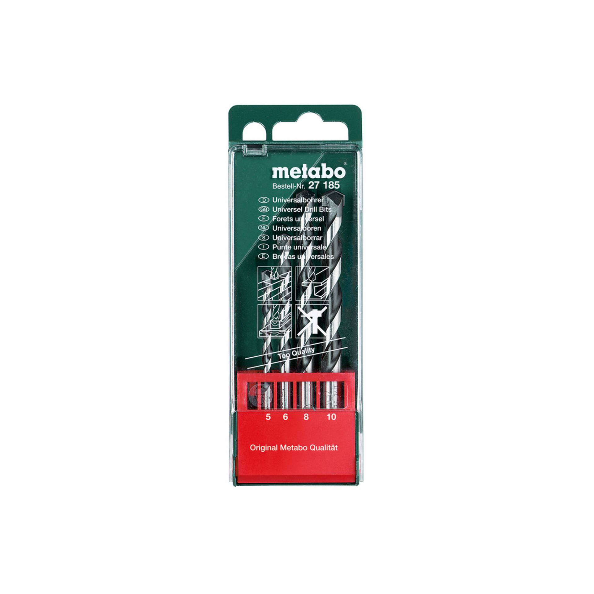 Metabo Universalbohrer-Set, 4-teilig Metabo Universalbohrer-Set, 4-teilig von Metabo