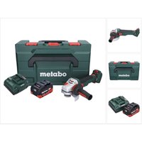 Metabo WVB 18 LTX BL 15-125 Quick Akku Winkelschleifer 18 V 125 mm Brushless + 1x Akku 5,5 Ah + Ladegerät + metaBOX von Metabo