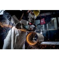 Metabo Winkelschleifer WEV 19-125 Q M-Brush mit Drehzahlregelung, Schnellspannmutter; Karton von Metabo