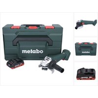 Metabo - w 18 7-125 Akku Winkelschleifer 18 v 125 mm + 1x Akku 4,0 Ah + x - ohne Ladegerät von Metabo