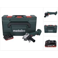 Metabo - w 18 l 9-125 Akku Winkelschleifer 18 v 125 mm + 1x Akku 4,0 Ah + x - ohne Ladegerät Metabo - w 18 l 9-125 Akku Winkelschleifer 18 v 125 mm + 1x Akku 4,0 Ah + x - ohne Ladegerät von Metabo