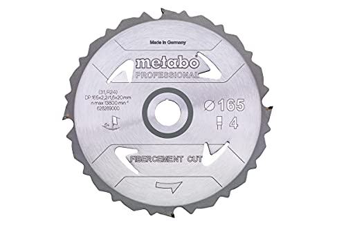 Sägeblatt 165x2,2/1,6x20 Z4 DFZ 5 von metabo