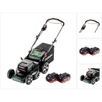 Rm 36-18 ltx bl 46 Akku Rasenmäher 36 v ( 2x 18 v ) 46 cm Brushless + 2x Akku 8,0 Ah - ohne Ladegerät - Metabo von Metabo