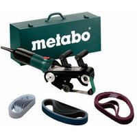 Metabo - Rohrbandschleifer rbe 9-60 Set (602183510) Stahlblech-Tragkasten von Metabo