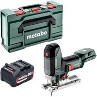 Metabo - st 18 lt 130 bl Akku Stichsäge 18 v 130 mm Brushless + 1x Akku 4,0 Ah + x - ohne Ladegerät von Metabo