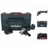 Metabo - w 18 l bl 9-125 Akku Winkelschleifer 18 v 125 mm Brushless + 1x Akku 4,0 Ah + x - ohne Ladegerät von Metabo