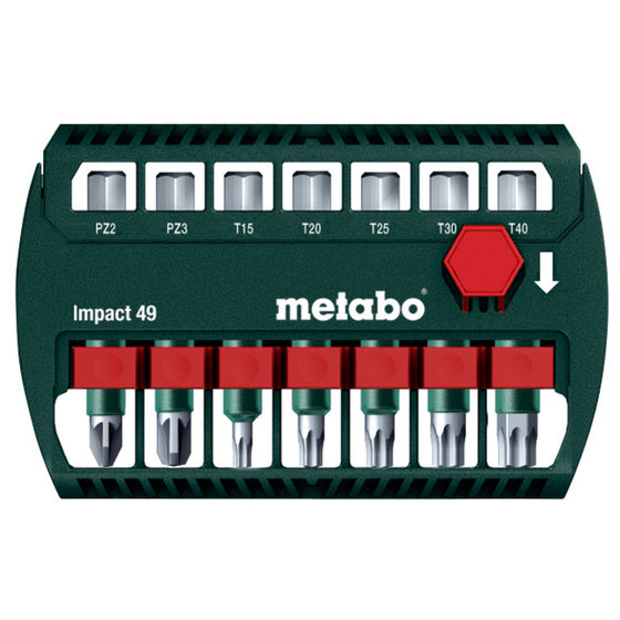 metabo® - Bit-Box Impact 49 für Bohr- und Schlagschrauber (628850000) von Metabo