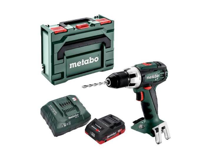 metabo Akku-Schrauber BS 18 LT 18 V 60 Nm + 1x LiHD Akku 4,0 Ah + Ladegerät + metaBOX von Metabo
