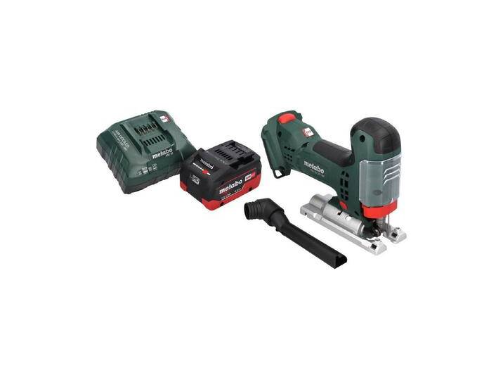 metabo Akku-Stichsäge STA 18 LTX 100 18 V Brushless + 1x LiHD Akku 5,5 Ah + Ladegerät von Metabo
