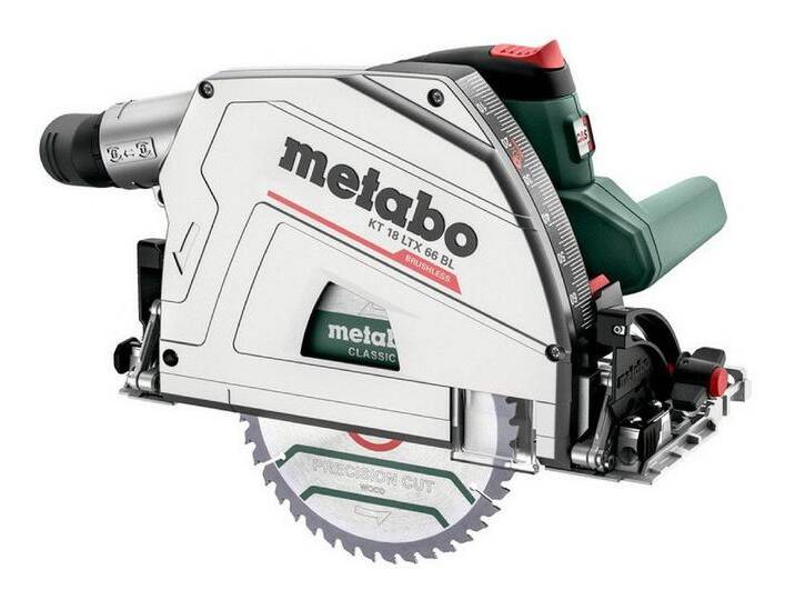metabo Akku-Tauchsäge KT 18 LTX 66 BL, Tauchkreissäge 2 x 8 Ah LiHD in MetaBox metabo Akku-Tauchsäge KT 18 LTX 66 BL, Tauchkreissäge 2 x 8 Ah LiHD in MetaBox von Metabo