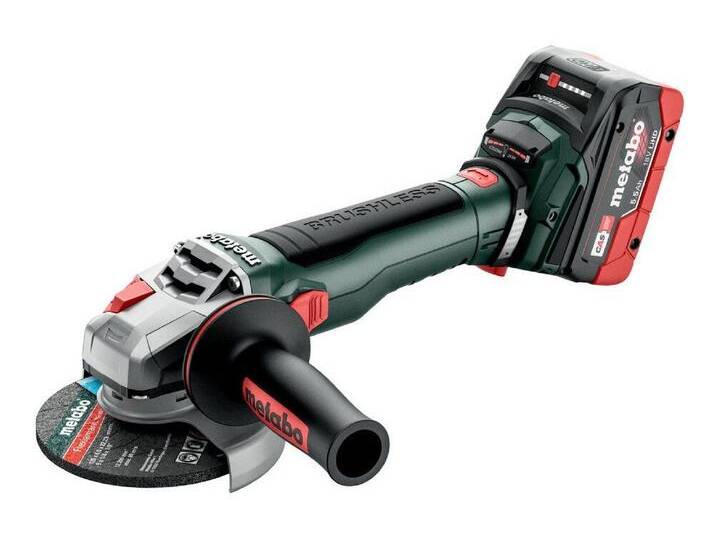 metabo Akku-Winkelschleifer WB 18 LT BL 11-125 Quick, max. 10000 U/min, 2 x 5,5 Ah LiHD in MetaBox metabo Akku-Winkelschleifer WB 18 LT BL 11-125 Quick, max. 10000 U/min, 2 x 5,5 Ah LiHD in MetaBox von Metabo
