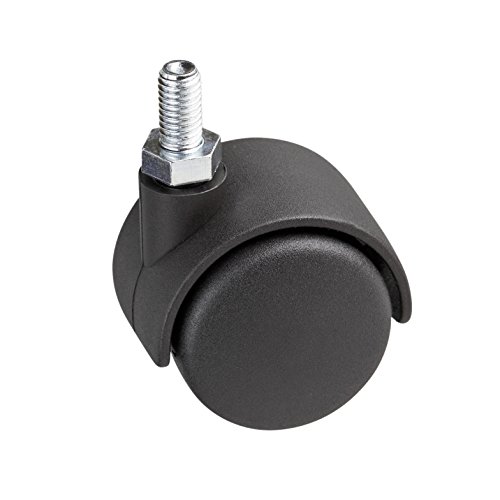 Metafranc Doppelrolle Ø 40 mm - mit Schraube - Kunststoff-Rad - Harte Lauffläche - Gleitlager - 20 kg Tragkraft / Transportrolle / Möbelrolle / Containerrolle / Parkettrolle / 800140 Metafranc Doppelrolle Ø 40 mm - mit Schraube - Kunststoff-Rad - Harte Lauffläche - Gleitlager - 20 kg Tragkraft / Transportrolle / Möbelrolle / Containerrolle / Parkettrolle / 800140 von Metafranc