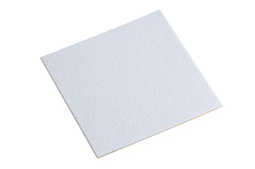 Metafranc Filz-Gleiter 100 x 100 mm - selbstklebend - weiß - 1 Stück - Effektiver Schutz Ihrer Möbel & Stühle / Möbelgleiter für empfindliche Böden / Stuhlgleiter / Filz-Zuschnitt / 645326 Metafranc Filz-Gleiter 100 x 100 mm - selbstklebend - weiß - 1 Stück - Effektiver Schutz Ihrer Möbel & Stühle / Möbelgleiter für empfindliche Böden / Stuhlgleiter / Filz-Zuschnitt / 645326 von Metafranc