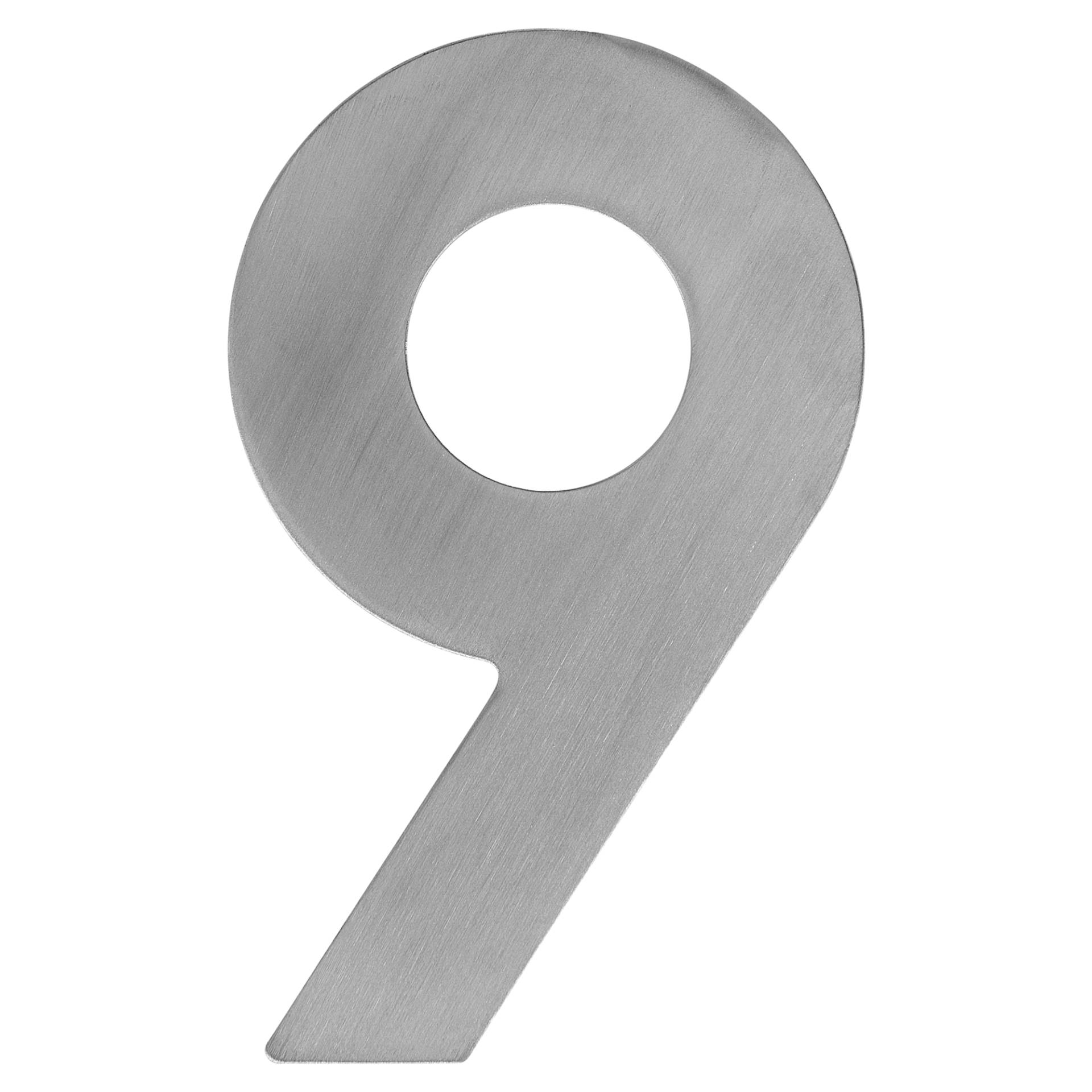 Metafranc Hausnummer '9' 12 cm, silbern Metafranc Hausnummer '9' 12 cm, silbern von Metafranc