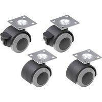 Metafranc WU0804300 Doppelrollen Rad-Durchmesser: 40mm Tragfähigkeit (max.): 20kg 4St. Metafranc WU0804300 Doppelrollen Rad-Durchmesser: 40mm Tragfähigkeit (max.): 20kg 4St. von Metafranc