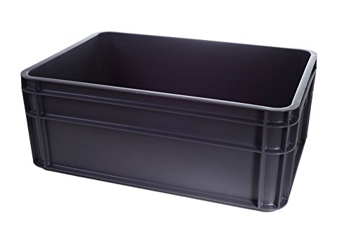 Metakbox 40 L Recycling ohne Griff Transportbox Lagerbox Aufbewahrungsbox Ordnungsbox - Farben variieren von Metakreon