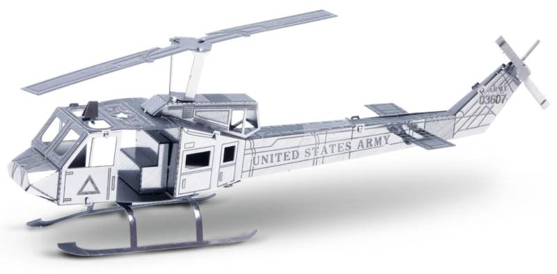 Metal Earth 3D Modell Bausatz Helikopter Huey UH-1 MMS011 von Metal-Earth