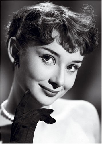 Kühlschrankmagnet aus Stahl, Motiv Audrey Hepburn von signs-unique
